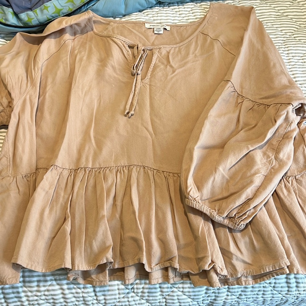 Poplin top (needs ironing or steaming) - Picture 1 of 1